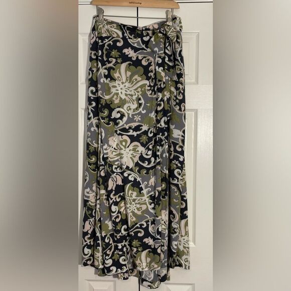 Free People Young Thing Maxi/Mini Wrap Skirt with Pockets Size 10 - Picture 5 of 8